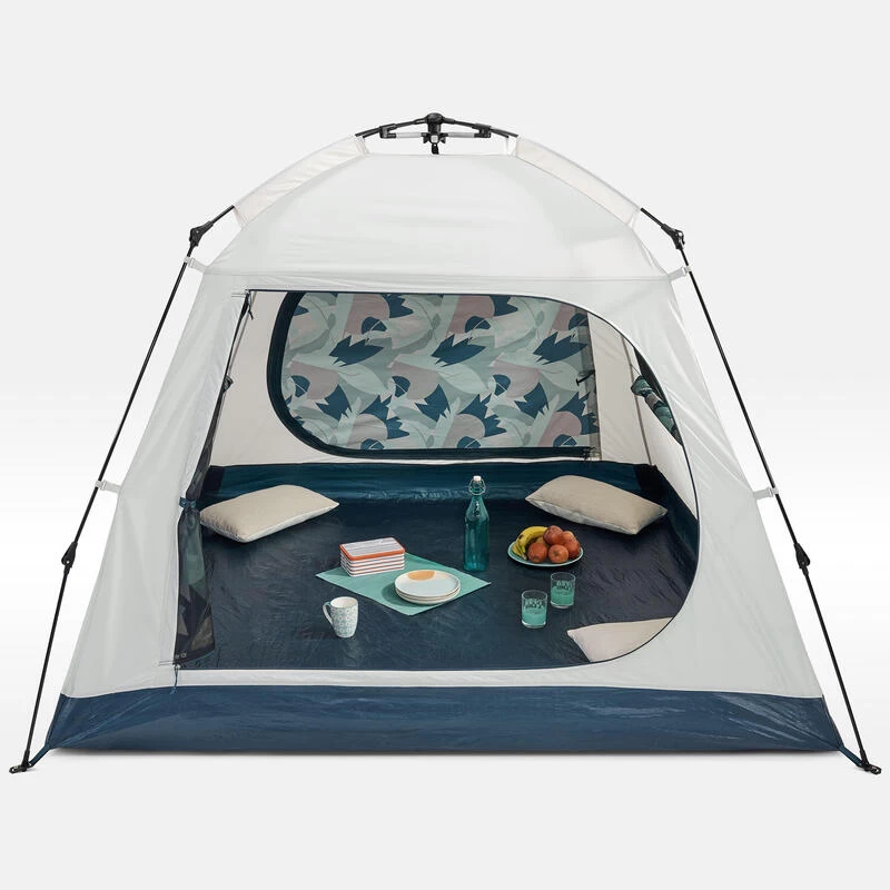Quechua Abri De Camping 4 Places - Base Easy Fresh - Polyvalent, Instantané à Arceaux 3 Quechua Abri De Camping 4 Places - Base Easy Fresh - Polyvalent, Instantané à Arceaux – Image 3