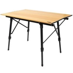 Camping En Plein Air 50 AKTIVE - Table Pliante Glampling Hauteur Réglable. Table De Camping, 90 X 57 Cm
