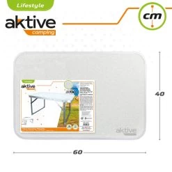 AKTIVE - Table Pliante . Table Basse Blanche En Aluminium - 40x60x40 Cm 9 AKTIVE - Table Pliante . Table Basse Blanche En Aluminium - 40x60x40 Cm -Camping En Plein Air aktive table pliante table basse blanche en aluminium 40x60x40 cm 4