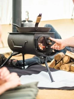 Anevay Frontier PLUS Next Generation Portable Poêle à Bois -Camping En Plein Air anevay frontier plus next generation portable poele a bois 5