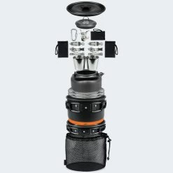 Batterie De Cuisine De Camping, Assiettes, Gobelets Et Couverts | Set Vaisselle -Camping En Plein Air batterie de cuisine de camping assiettes gobelets et couverts set vaisselle 2