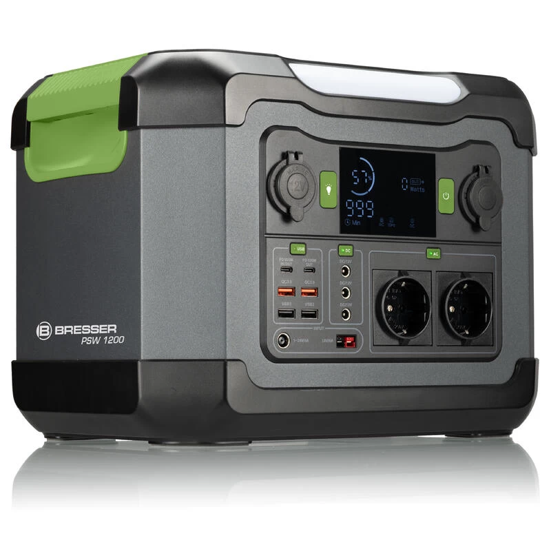 Batterie Externe Portable BRESSER 1200 W - Powerbank, Camping, Voyage 2 Batterie Externe Portable BRESSER 1200 W - Powerbank, Camping, Voyage – Image 2
