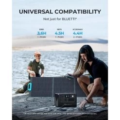 BLUETTI Générateur Électrique EB3A+PV200 268Wh/600W LiFePO4 Batterie Pour Voyage -Camping En Plein Air bluetti generateur electrique eb3apv200 268wh600w lifepo4 batterie pour voyage 4