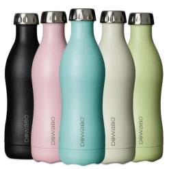 Bouteille Isotherme Cocktail Collection Flamingo - 750 Ml - Rose -Camping En Plein Air bouteille isotherme cocktail collection flamingo 750 ml rose 4