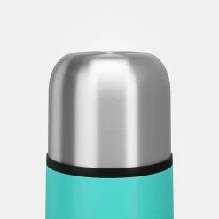 Quechua Bouteille Isotherme Inox 0,4L Avec Gobelet Pour La Randonnée - Turquoise 13 Quechua Bouteille Isotherme Inox 0,4L Avec Gobelet Pour La Randonnée - Turquoise -Camping En Plein Air bouteille isotherme inox 04l avec gobelet pour la randonnee turquoise 3