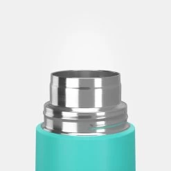 Quechua Bouteille Isotherme Inox 0,4L Avec Gobelet Pour La Randonnée - Turquoise 15 Quechua Bouteille Isotherme Inox 0,4L Avec Gobelet Pour La Randonnée - Turquoise -Camping En Plein Air bouteille isotherme inox 04l avec gobelet pour la randonnee turquoise 5