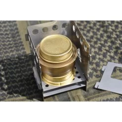 Bushcraft Essentials Bushbox Titanium Réchaud De Poche Extérieur -Camping En Plein Air bushcraft essentials bushbox titanium rechaud de poche exterieur 4