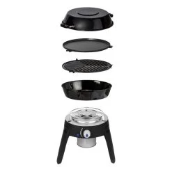 CADAC Safari Chef 30 HP Barbecue Gaz BBQ Grill Spécial Camping Pieds Repliables