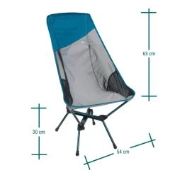 Quechua CHAISE BASSE PLIANTE DE CAMPING MH500 XL -Camping En Plein Air chaise basse pliante de camping mh500 xl 3