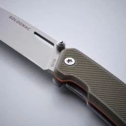 Couteau Chasse Pliant 7,5cm GRIP V2 KAKI Axis 75 -Camping En Plein Air couteau chasse pliant 75cm grip v2 kaki axis 75 3