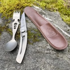 Couteau Et Fourchette 6 En 1 -Camping En Plein Air couteau et fourchette 6 en 1 2
