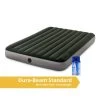 Intex Downy Queen Airbed - Lit Gonflable - 203x152x25cm - Avec Accessoires