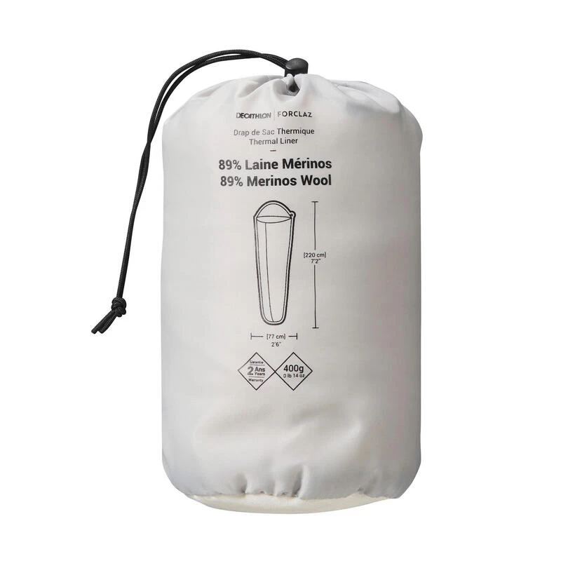 Drap De Sac De Trekking - MT500 Mérinos 2 Drap De Sac De Trekking - MT500 Mérinos – Image 2