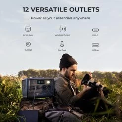 Générateur Solaire BLUETTI EB70 716Wh -Camping En Plein Air generateur solaire bluetti eb70 716wh 2