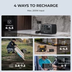 Générateur Solaire BLUETTI EB70 716Wh -Camping En Plein Air generateur solaire bluetti eb70 716wh 3