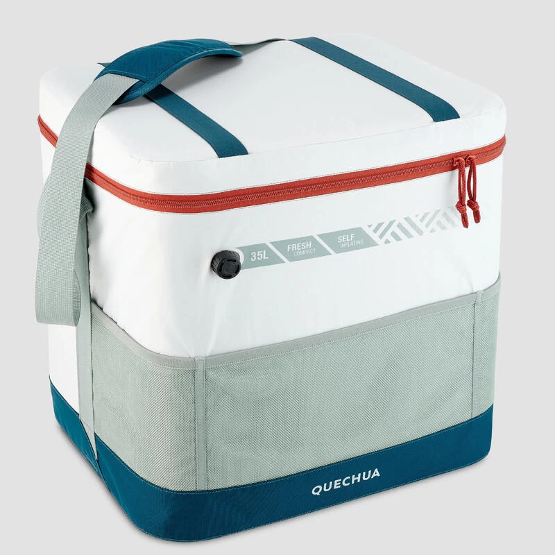 Quechua GLACIERE SOUPLE DE CAMPING - 35 LITRES - CONSERVATION AU FRAIS 17 HEURES 7 Quechua GLACIERE SOUPLE DE CAMPING - 35 LITRES - CONSERVATION AU FRAIS 17 HEURES – Image 7