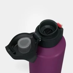 Quechua Gourde Alu 1L Avec Bouchon à Ouverture Rapide Pour La Randonnée - Violet -Camping En Plein Air gourde alu 1l avec bouchon a ouverture rapide pour la randonnee violet 7