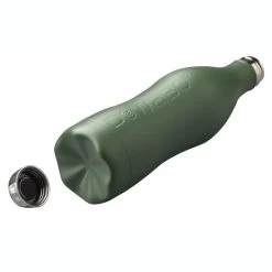 Gourde Earth Collection Simple Paroi Olive - 1200 Ml - Vert -Camping En Plein Air gourde earth collection simple paroi olive 1200 ml vert 1