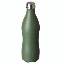 Gourde Earth Collection Simple Paroi Olive - 1200 Ml - Vert -Camping En Plein Air gourde earth collection simple paroi olive 1200 ml vert 2