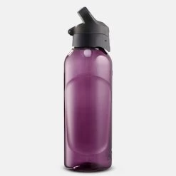 Quechua Gourde Ecozen® 0,8L Avec Bouchon Ouverture Rapide Pour La Randonnée - Violet -Camping En Plein Air gourde ecozen 08l avec bouchon ouverture rapide pour la randonnee violet 2