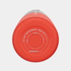 Quechua Gourde Isotherme Inox 0,8L Bouchon à Ouverture Rapide Pour La Randonnée - Rouge -Camping En Plein Air gourde isotherme inox 08l bouchon a ouverture rapide pour la randonnee rouge 9