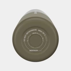 Quechua Gourde Isotherme Inox 1L Bouchon à Ouverture Rapide Pour La Randonnée - Kaki -Camping En Plein Air gourde isotherme inox 1l bouchon a ouverture rapide pour la randonnee kaki 9