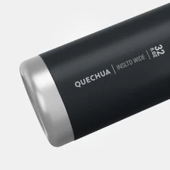 Quechua Gourde MH100 Isotherme (inox Double Paroi à Vide D'air) 0,95L Large Ouverture -Camping En Plein Air gourde mh100 isotherme inox double paroi a vide dair 095l large ouverture 2