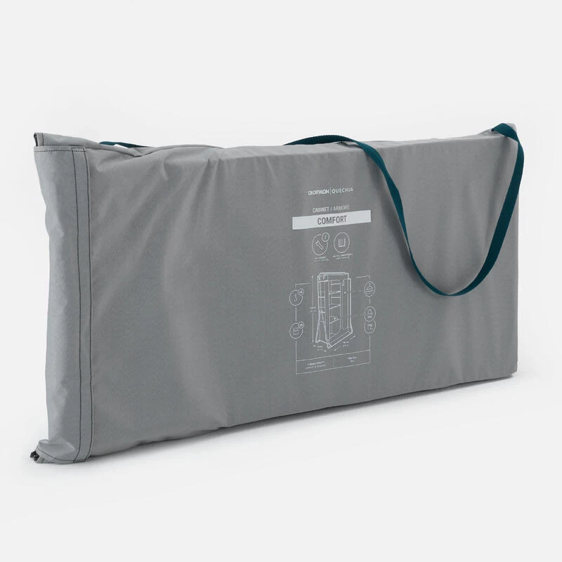 Quechua Grande Armoire Pliable Et Compacte Pour Le Camping - Confort 2 Quechua Grande Armoire Pliable Et Compacte Pour Le Camping - Confort – Image 2