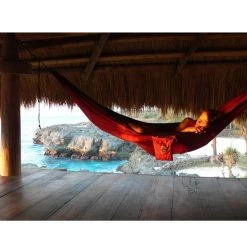 TICKET TO THE MOON Hamac TTTM Original Bleu Aqua / Rose -Camping En Plein Air hamac tttm original bleu aqua rose 3