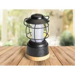 Lampe Lanterne De Camping LED Kiruna Jord - Rechargeable - USB - Bambou - Rétro -Camping En Plein Air lampe lanterne de camping led kiruna jord rechargeable usb bambou retro 6