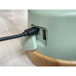 Lampe Lanterne De Camping LED Kiruna - Rechargeable - USB - Bambou - Style Rétro -Camping En Plein Air lampe lanterne de camping led kiruna rechargeable usb bambou style retro 4