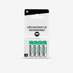 Lot De 4 Piles Rechargeables AAA - NimH 800mAh