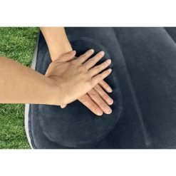 Matelas Gonflable - Intex Downy -2 Personnes - 152x203x25 Cm (BxLxH) -Camping En Plein Air matelas gonflable intex downy 2 personnes 152x203x25 cm bxlxh 2