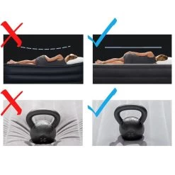 Matelas Gonflable - Intex Prestige Downy -1 Personne - 76x191x25 Cm (BxLxH) 8 Matelas Gonflable - Intex Prestige Downy -1 Personne - 76x191x25 Cm (BxLxH) -Camping En Plein Air matelas gonflable intex prestige downy 1 personne 76x191x25 cm bxlxh 3