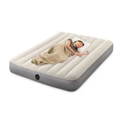 Matelas Gonflable - Intex Single-High -2 Personnes -Camping En Plein Air matelas gonflable intex single high 2 personnes 3