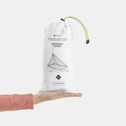 Moustiquaire De Voyage Non Imprégnée - 2 Personnes- Blanche -Camping En Plein Air moustiquaire de voyage non impregnee 2 personnes blanche 5