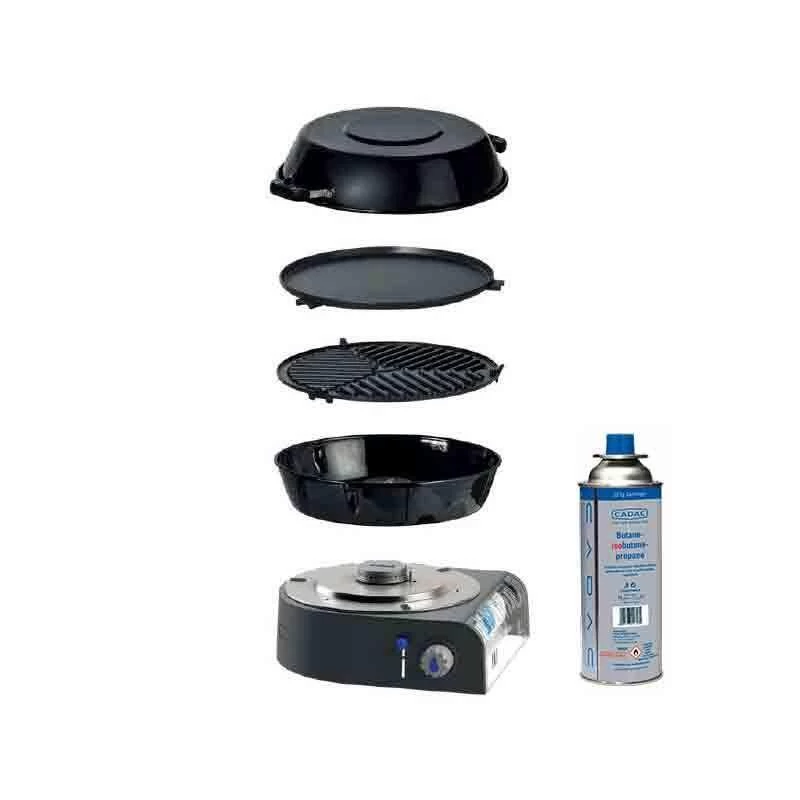 Pack CADAC Barbecue Gaz Spécial Camping + Cartouche De Gaz 220g 1 Pack CADAC Barbecue Gaz Spécial Camping + Cartouche De Gaz 220g