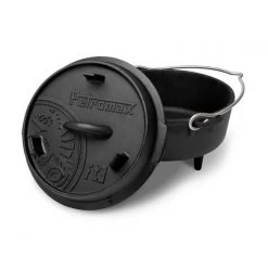 Petromax Dutch Oven FT3-3QT - Avec Pieds -Camping En Plein Air petromax dutch oven ft3 3qt avec pieds 2