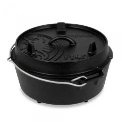 Petromax Dutch Oven FT4.5-4.5QT - Avec Pieds -Camping En Plein Air petromax dutch oven ft45 45qt avec pieds 5