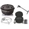 Petromax Dutch Oven FT6-6QT (avec Pieds) Ensemble - Poêle + Sac De Rangement +