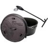 Petromax Dutch Oven FT6-6QT (avec Pieds) Et Levier De Couvercle
