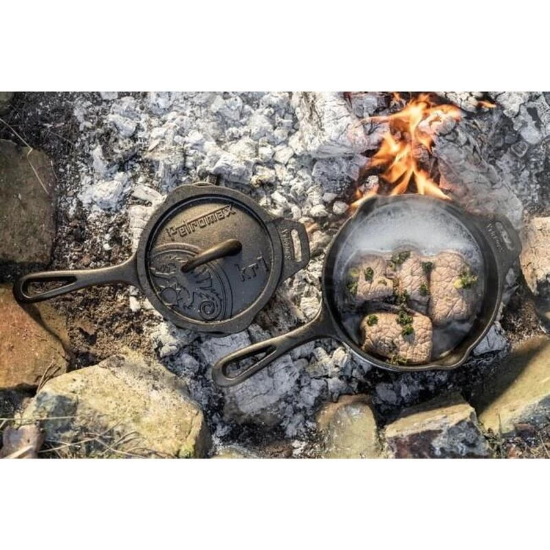 Petromax KR1 Poêle En Fonte Avec Couvercle (1 Litre) 3 Petromax KR1 Poêle En Fonte Avec Couvercle (1 Litre) – Image 3