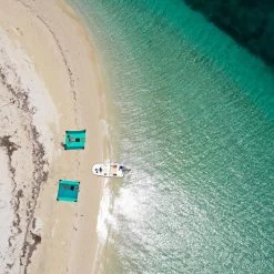 TICKET TO THE MOON Picnic Blanket Emerald / Green -Camping En Plein Air picnic blanket emerald green 2