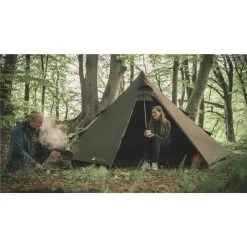 Robens Cône Vert PRS - Tipi Tent Pour Quatre Personnes -Camping En Plein Air robens cone vert prs tipi tent pour quatre personnes 4