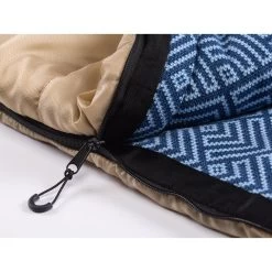 Sac De Couchage Dundee - 220x80cm - Camping - 3 Saisons - Jumelable - Zip Droite -Camping En Plein Air sac de couchage dundee 220x80cm camping 3 saisons jumelable zip droite 5