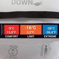 Simond Sac De Couchage MAKALU II Light -9° Taille XL 16 Simond Sac De Couchage MAKALU II Light -9° Taille XL -Camping En Plein Air sac de couchage makalu ii light 9 taille xl 6