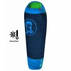 TROLLKIDS Sac De Couchage Pour Enfants Fjell Dreamer Bleu Marine / Vert -Camping En Plein Air sac de couchage pour enfants fjell dreamer bleu marine vert 4