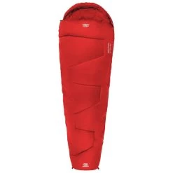 HIGHLANDER Sac De Couchage Sleepline 350 Momie 4°C Rouge -Camping En Plein Air sac de couchage sleepline 350 momie 4c rouge 2