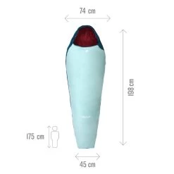 Lafuma Sac De Couchage Trekking Femme ACTIVE 10 Gauche -Camping En Plein Air sac de couchage trekking femme active 10 gauche 3