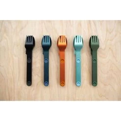 SET COMPLET DE 5 JEUX DE 3 COUVERTS MAGNÉTIQUES CAMPING EN ALUMINUM DUR - ÉTUI -Camping En Plein Air set complet de 5 jeux de 3 couverts magnetiques camping en aluminum dur etui 4